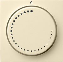 Лицевая панель Gira System55 для датчика частоты вращения кремовый глянец картинка